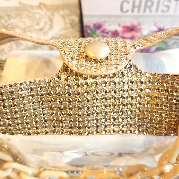 DIOR POUCH IN UNBRANDED CLEAR STADIUM BAG - Picture 3 of 7